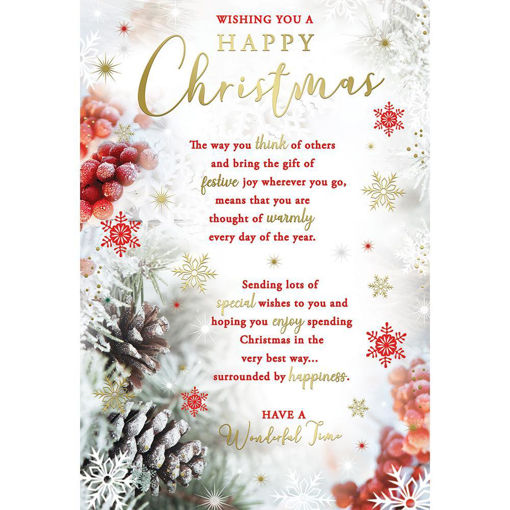 Picture of WISHING YOU A HAPPY CHRISTMAS CARD
